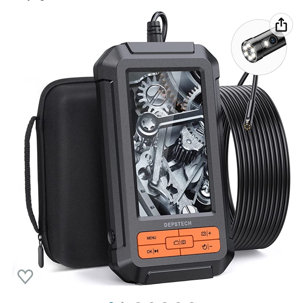 DEPSTECH Dual Lens Endoscope.